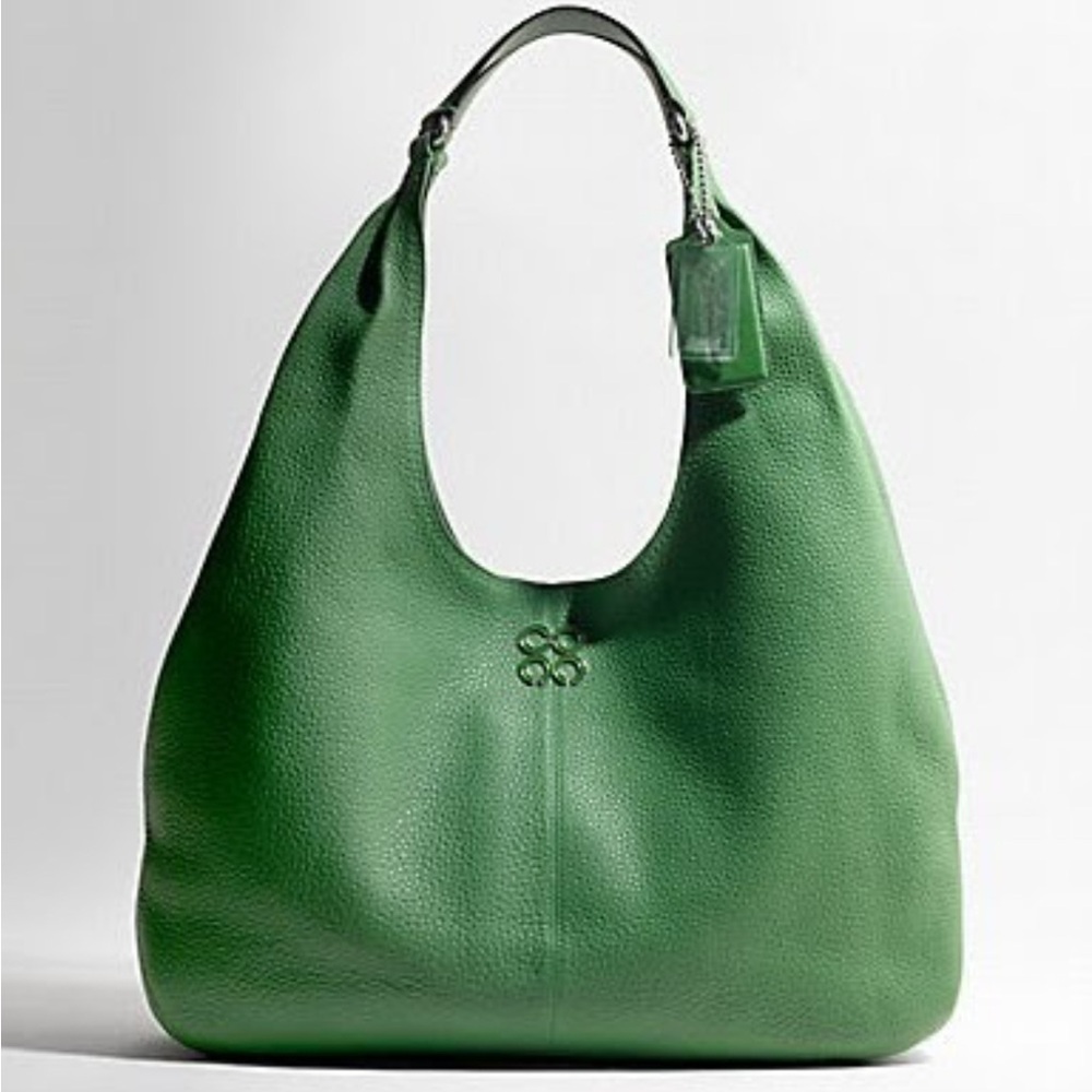 Coach Leather Hobo Bag